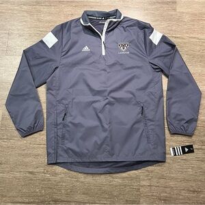 NWT St. Bonaventure Lacrosse adidas climaproof 1/4 Zip